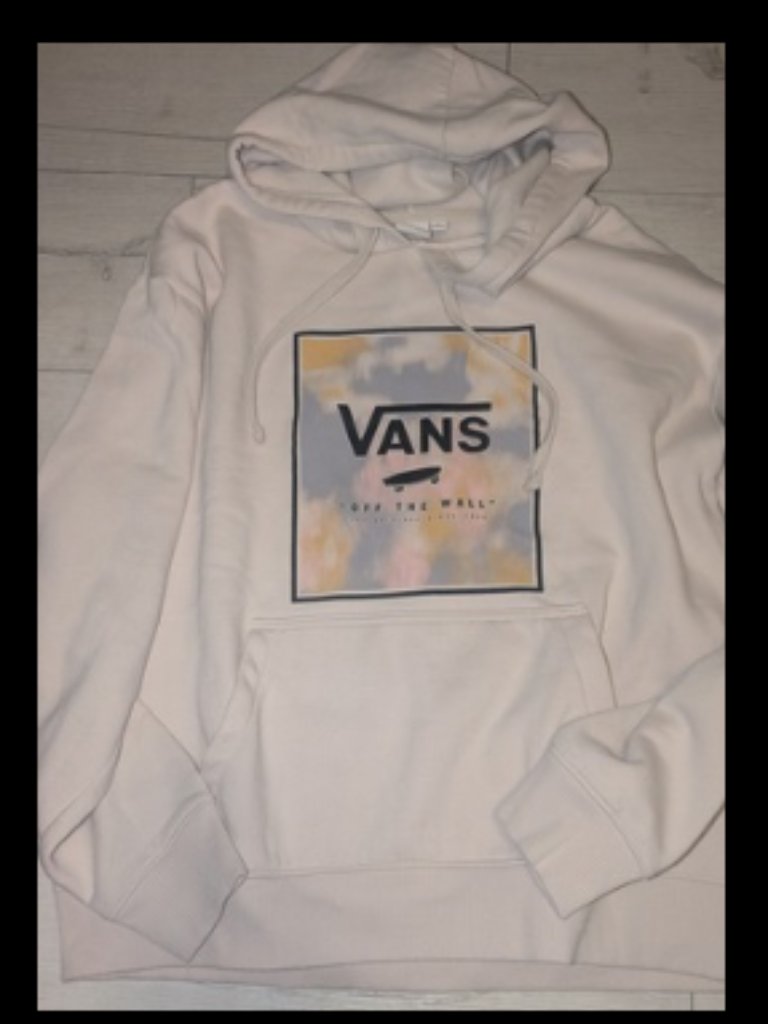 Vans Off The Wall Womens Hoodie Sweatshirt Size M